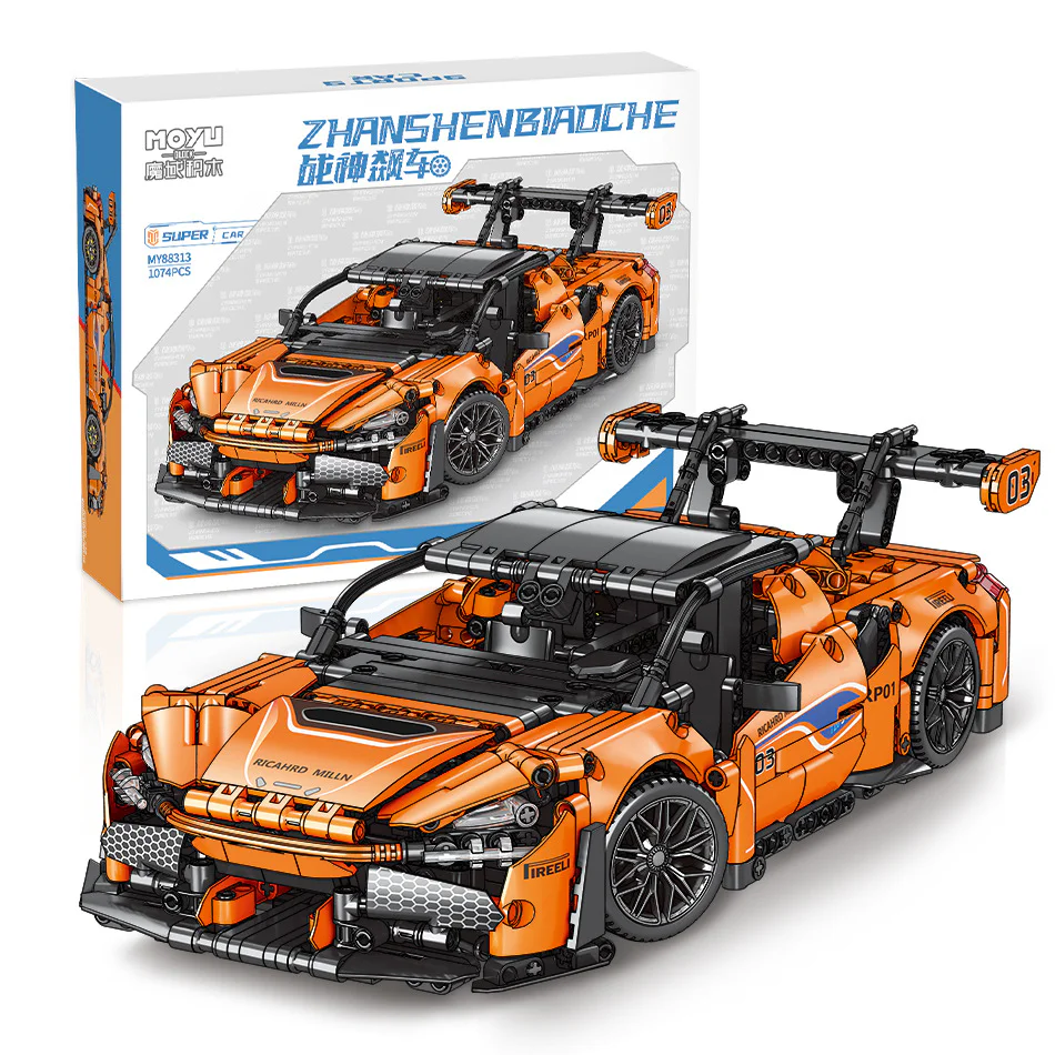 The God of War, the Science Racer 魔域积木 MOYUBLOCK MY88313 image 1