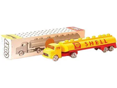 1:87 Mercedes Shell tanker 乐高 LEGO 649-2 image 2