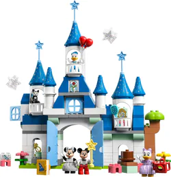Disney: three, one magic castle