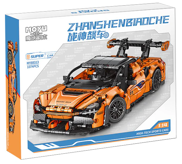 The God of War, the Science Racer 魔域积木 MOYUBLOCK MY88313 image 2