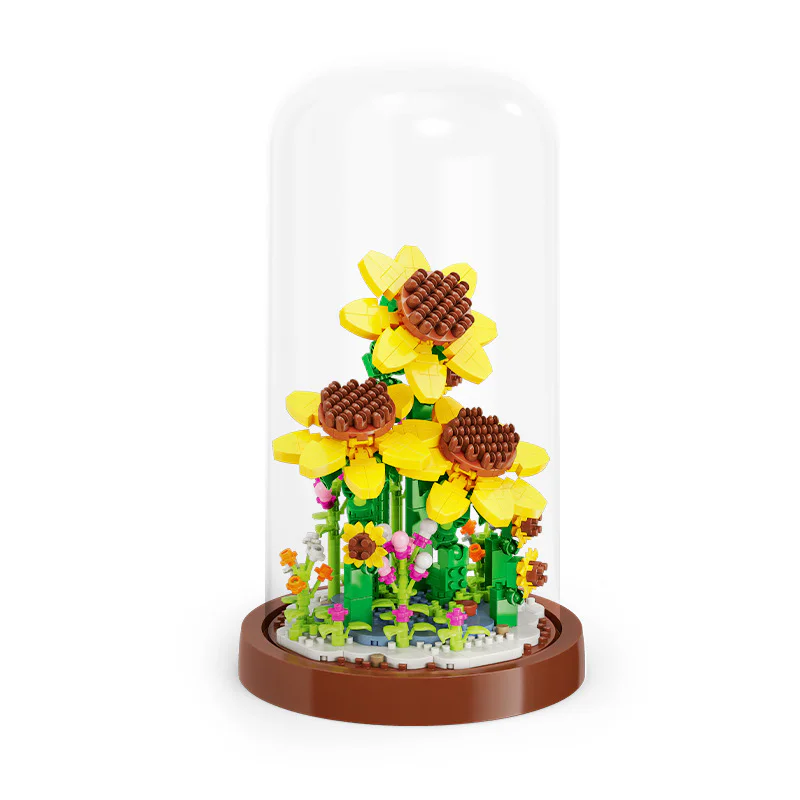 Flower plant: Sunflower plant 魔域积木 MOYUBLOCK MY97105