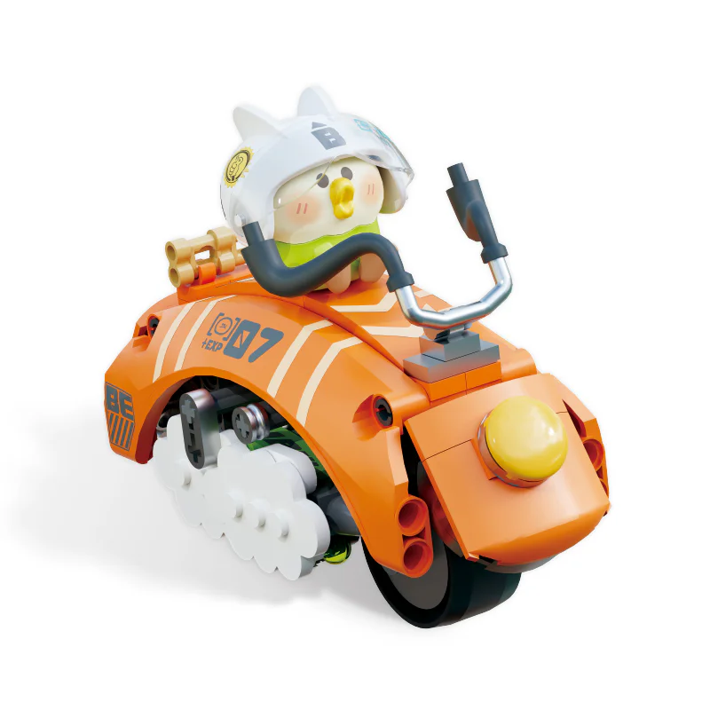 A SALMON CAR FOR A PARROT BEBE TOP TOY TC1706