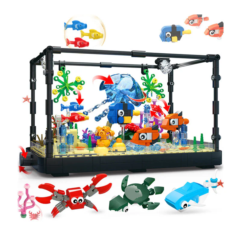 Aquarium: Sea jellyfish eco-cylinder We Game Coming 66003