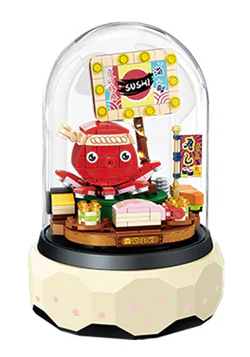 Eat to run the octopus music box