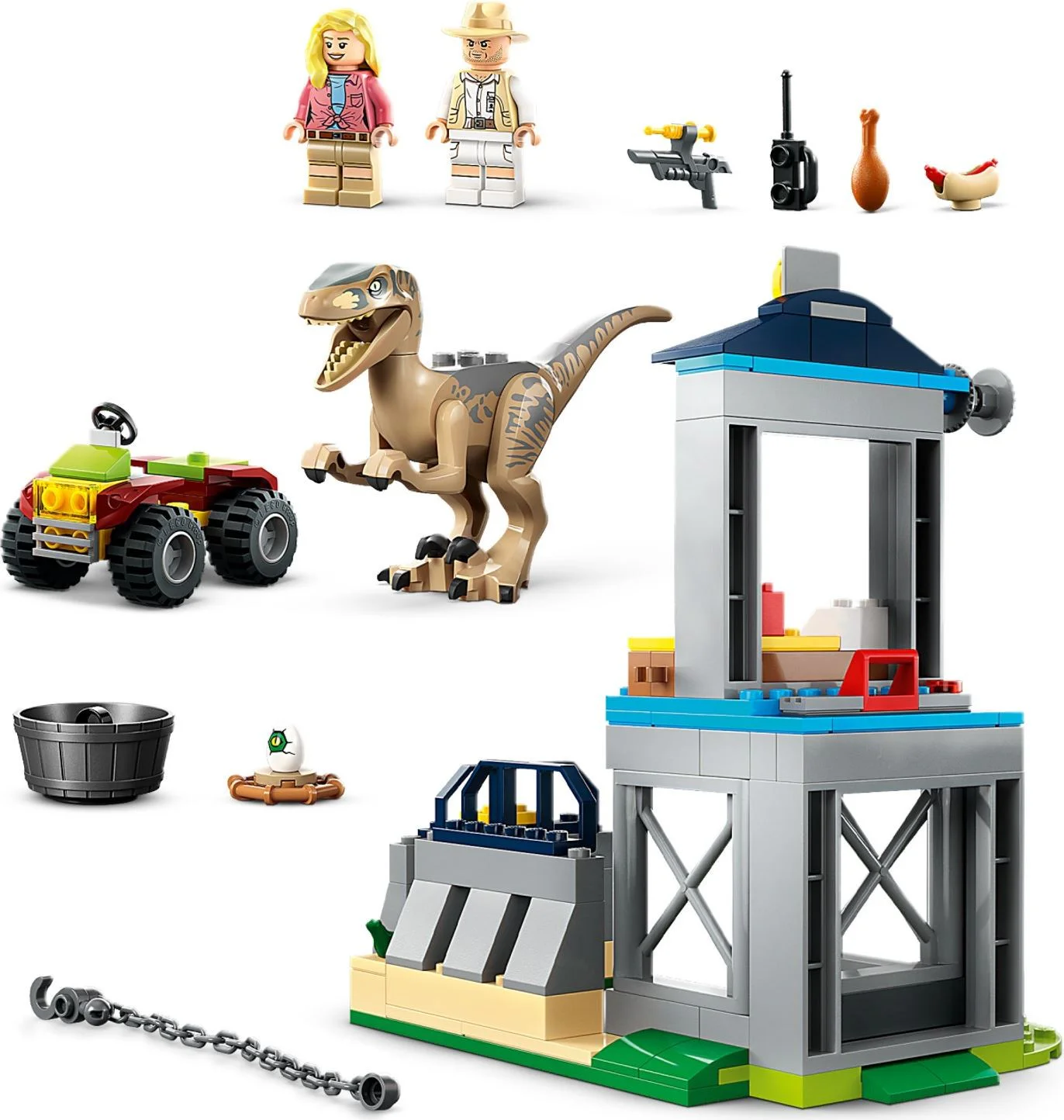 The Raptor escaped 乐高 LEGO 76957 image 2
