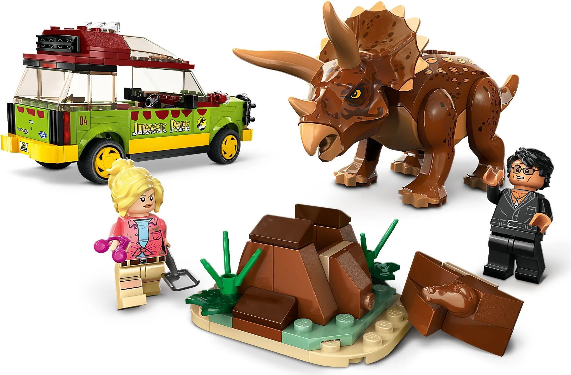 Studying Triceratops LEGO 76959 image 3