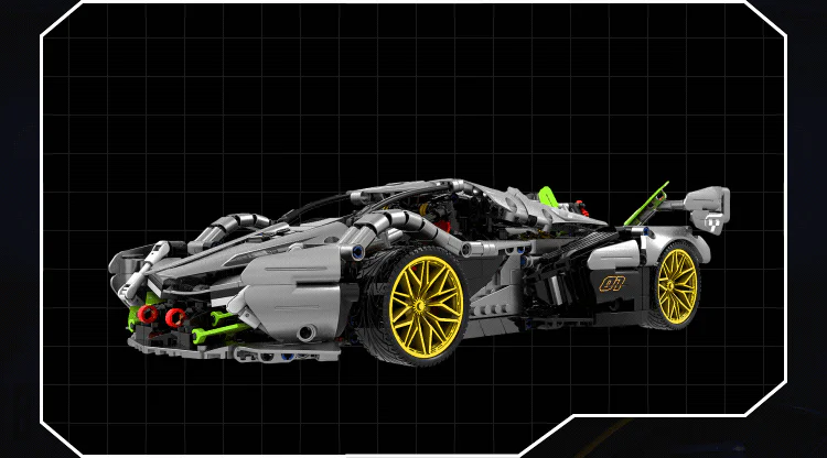 MECHANICAL RACE: PAGANI V12 潘洛斯 PANLOSBRICK 673001 image 2