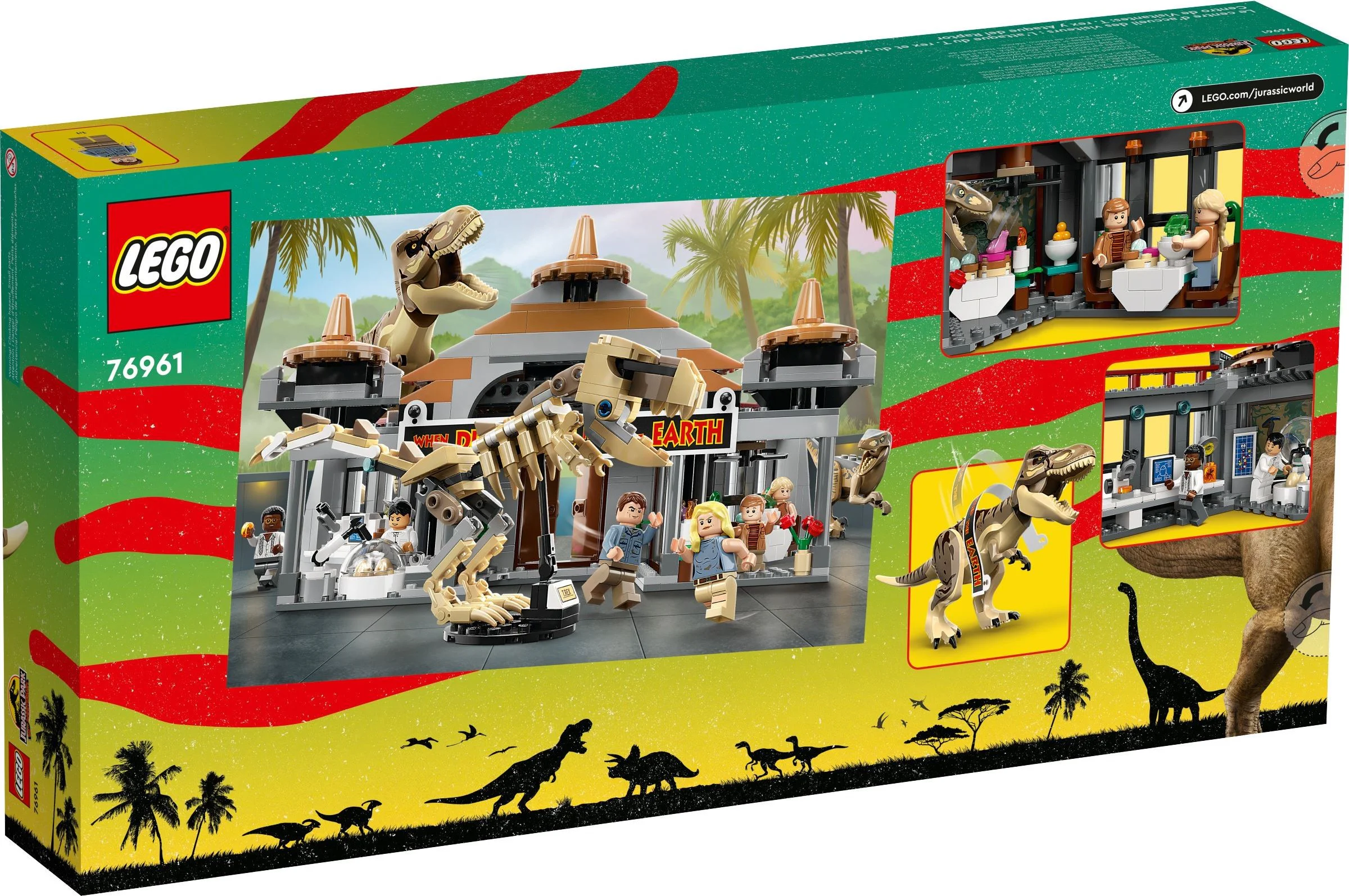 Tourist centre: Tyrannosaurus and Raptor Assault 乐高 LEGO 76961 image 4