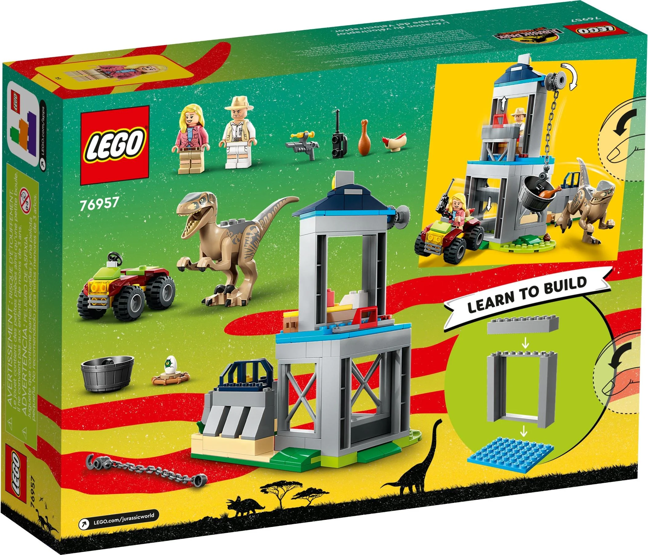 The Raptor escaped 乐高 LEGO 76957 image 4