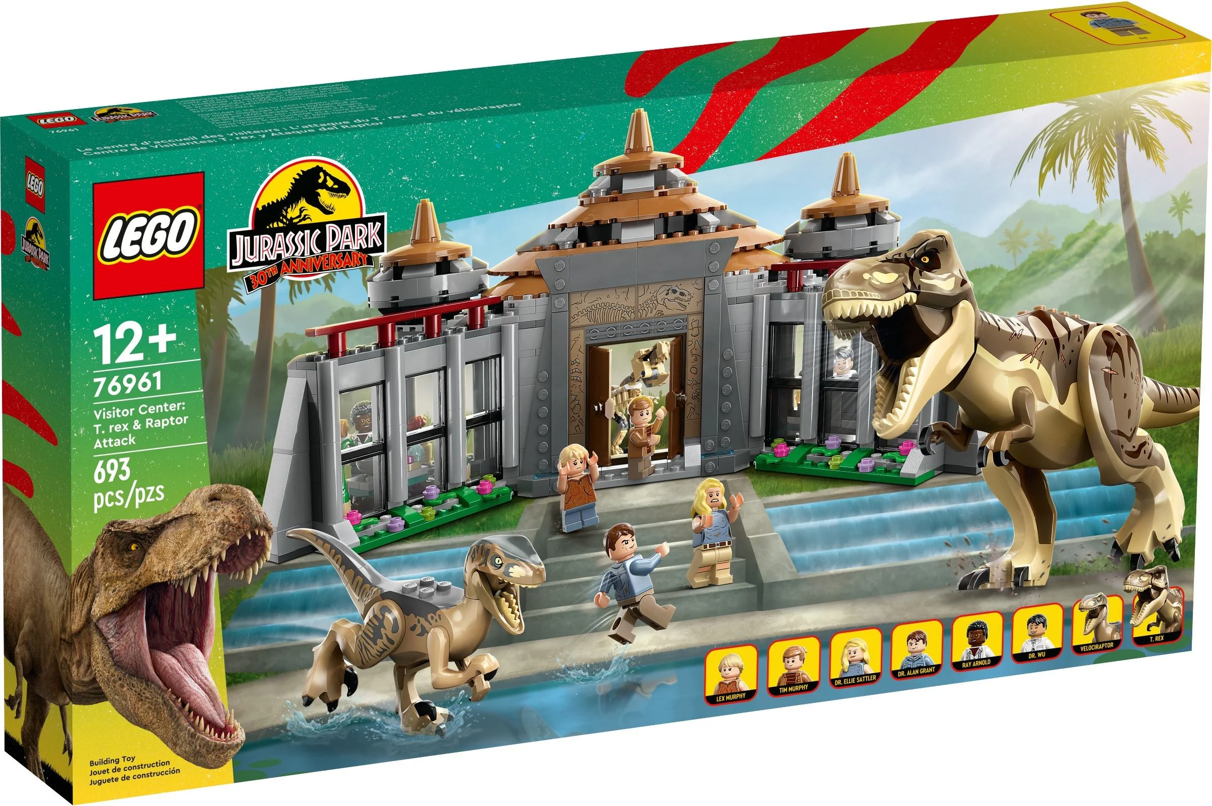 Tourist centre: Tyrannosaurus and Raptor Assault 乐高 LEGO 76961 image 7