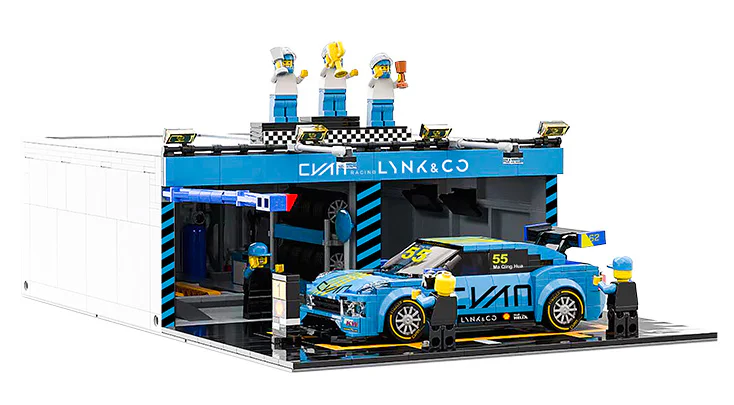 CASE 03TCR STATIC BUILDING MODEL, MAINTENANCE WAREHOUSE 领克 【未知】