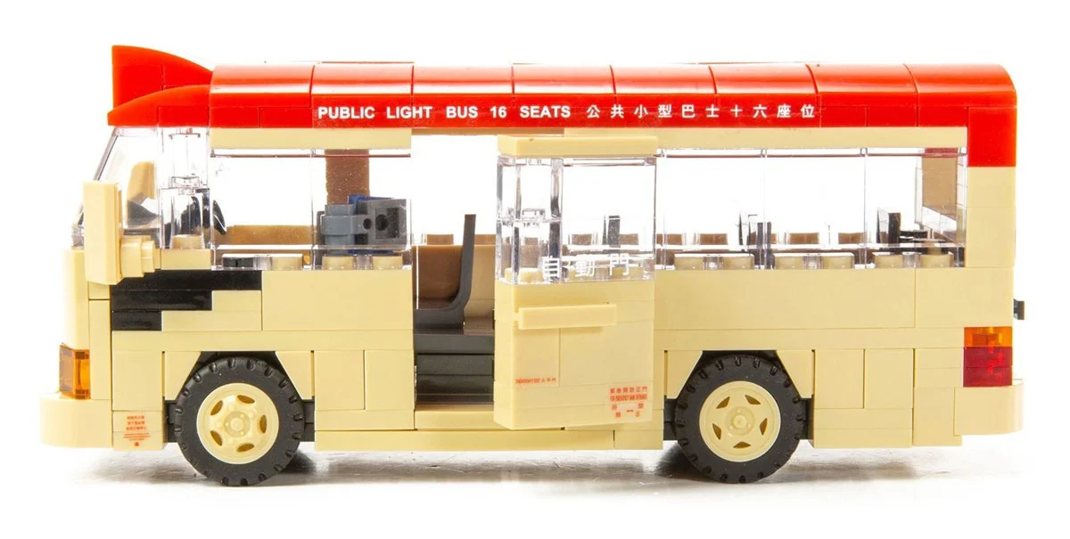 Hong Kong Toyota Coaster Red Bar 微影Tiny ATBRC002 image 1