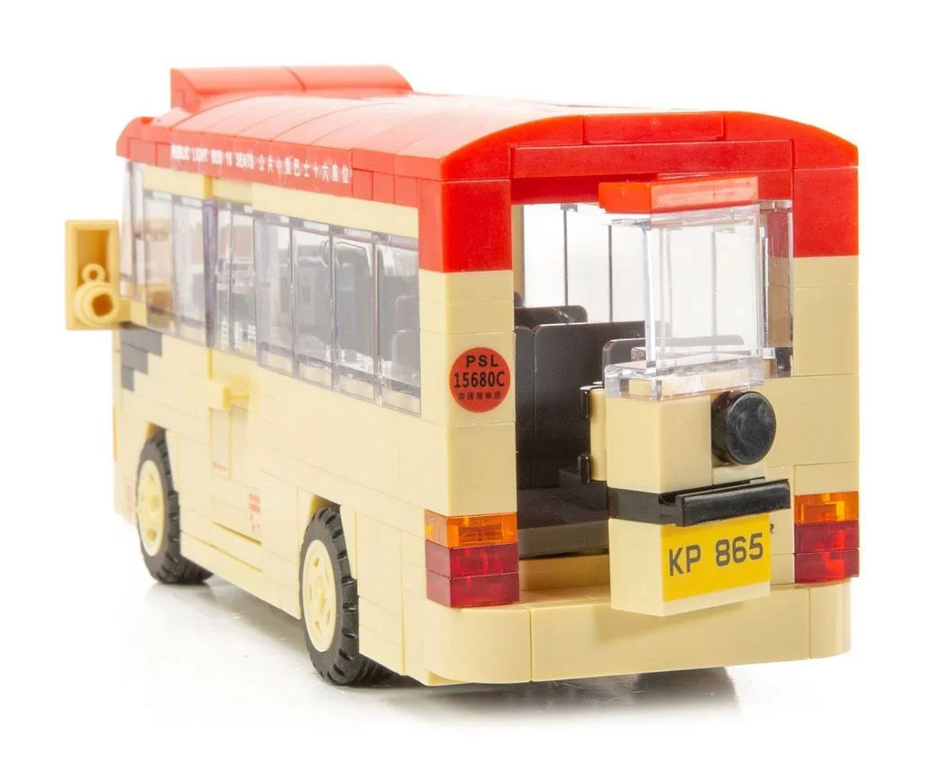 Hong Kong Toyota Coaster Red Bar 微影Tiny ATBRC002 image 2