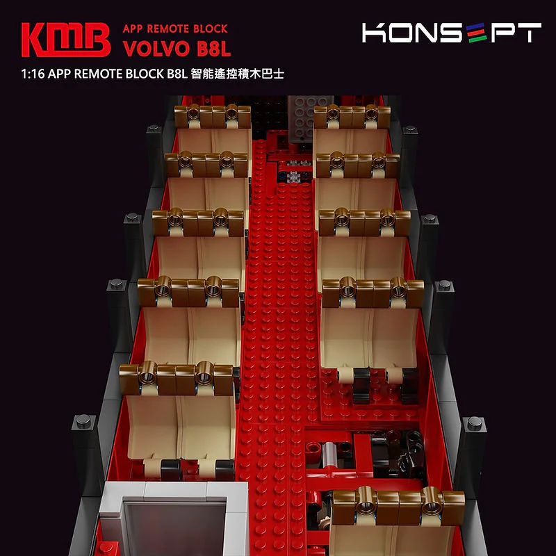 VOLVO B8L DOUBLE-FLOOR BUS Konsopt KB800 image 3