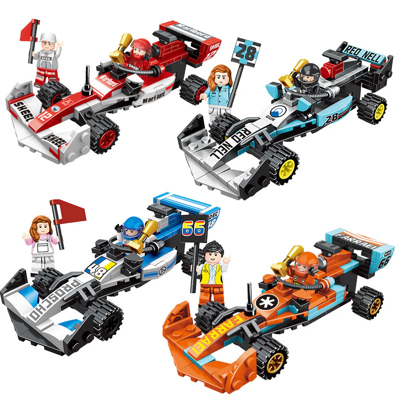 SPEED WINNER: LEGENDARY F1 RACE ROVER 4IN2 明迪 minGDi/磊宝 LEIBAO 10079