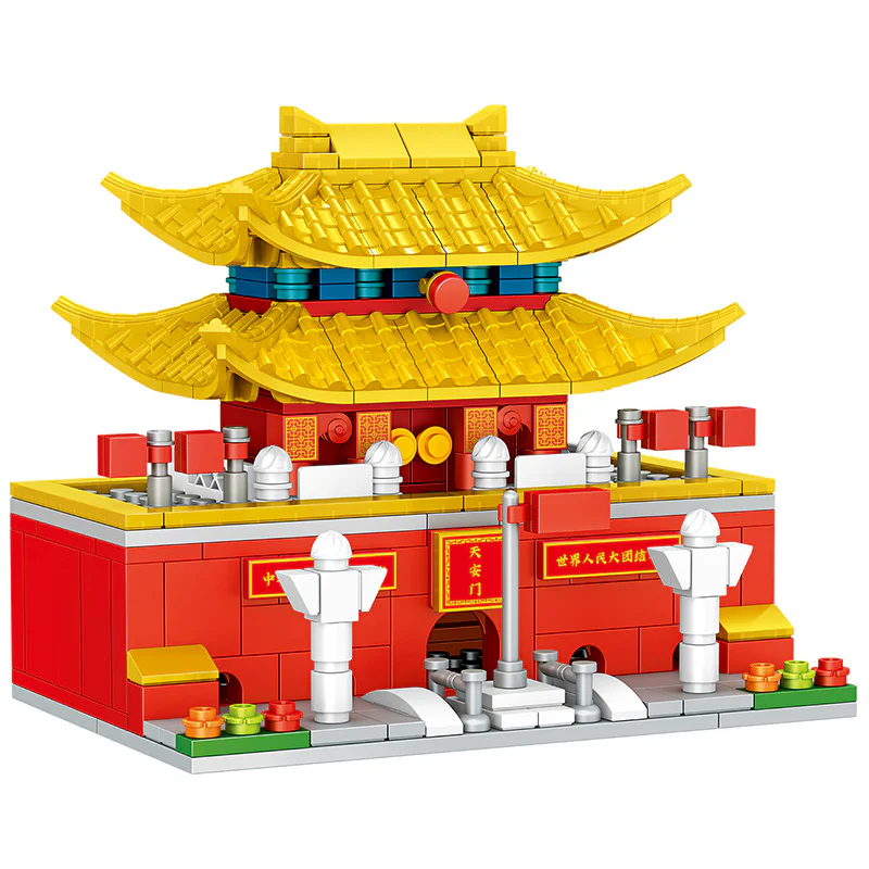 Beijing Building 4 Cheonan Gate, Tai Chi Temple, Temple of Prayer, Cape House 哲高 ZHEGAO QL0974 image 2