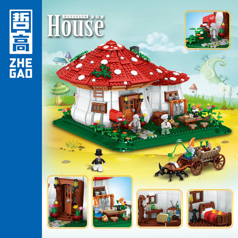 The mushroom house 哲高 ZHEGAO 01016 image 3