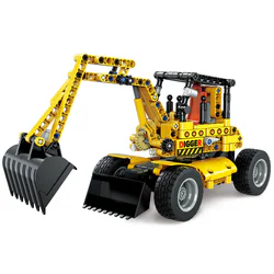 Technological engineering vehicle: Resilient excavator