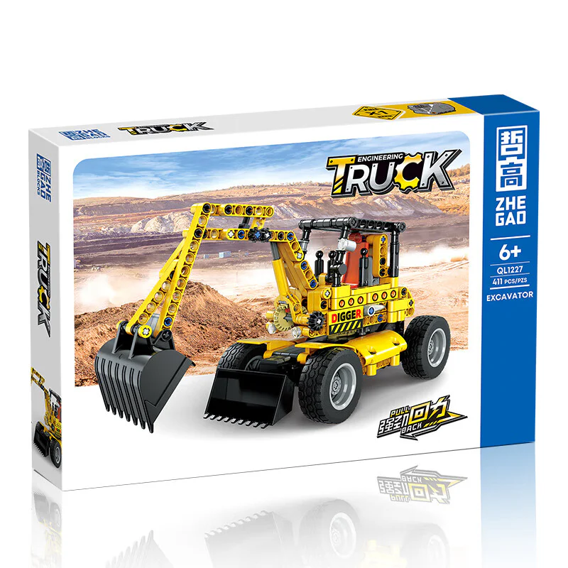 Technological engineering vehicle: Resilient excavator 哲高 ZHEGAO QL1227 image 1