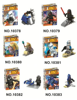 Star Wars: Force Awakens Build-a-Figure Figures 6-Pack