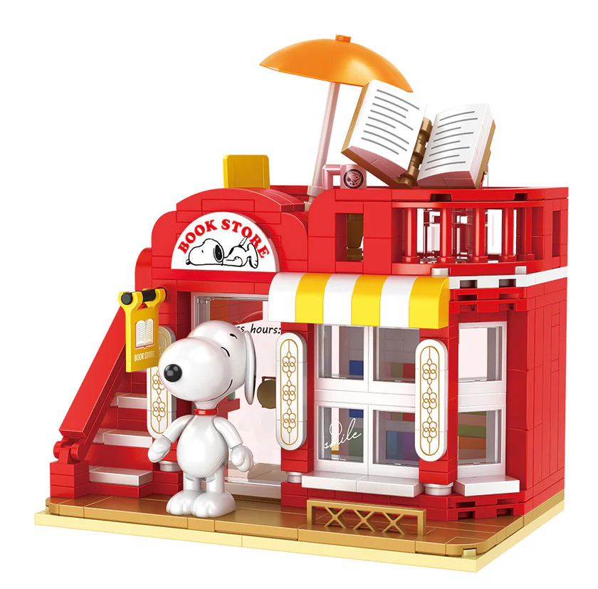 Snoopy: Bookshop 恒三和 HSANHE/咔扣 CACO S013