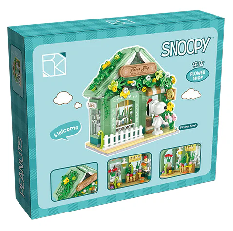 Snoopy: The flower shop 恒三和 HSANHE/咔扣 CACO S014 image 2