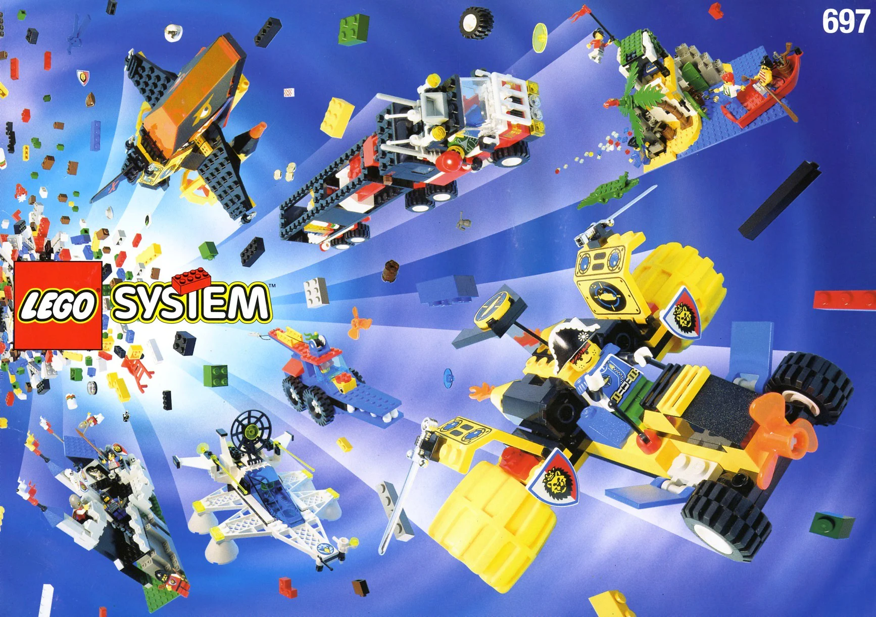 Building Ideas Book 乐高 LEGO 697-2
