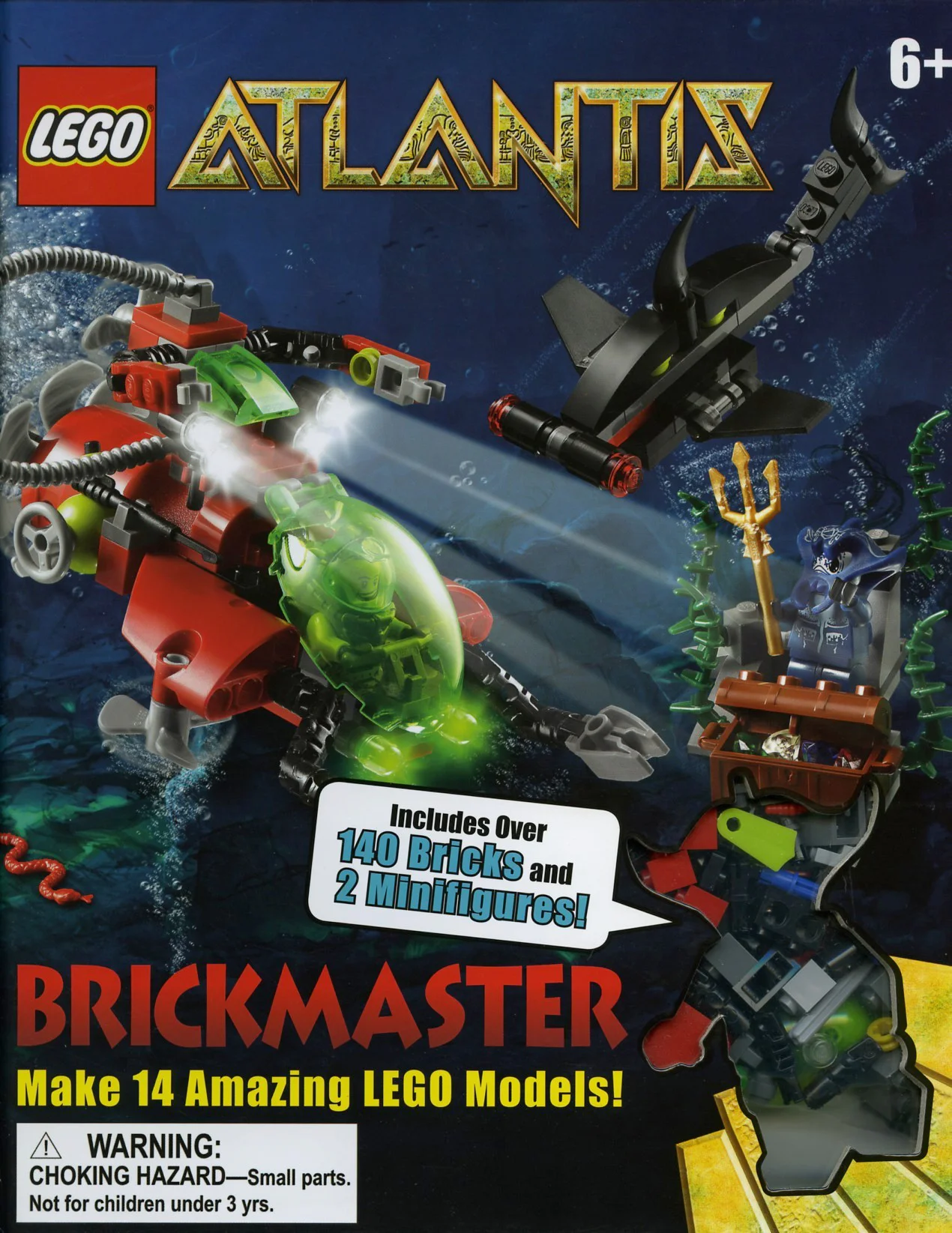 LEGO Atlantis: Brickmaster DK ISBN9780756668532