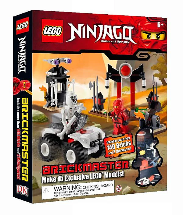 LEGO Ninjago: Brickmaster DK ISBN9780756682767