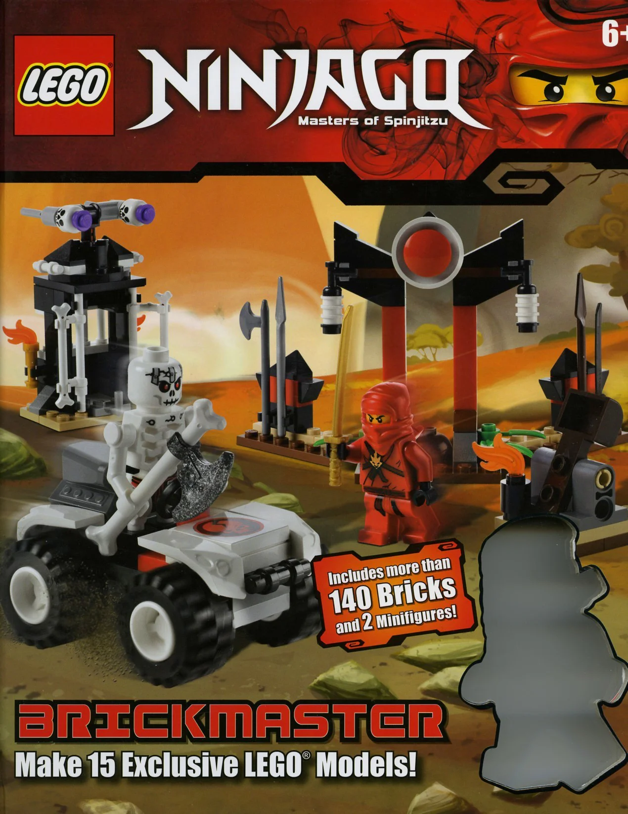 LEGO Ninjago: Brickmaster DK ISBN9780756682767 image 1