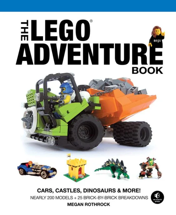 The LEGO Adventure Book, Vol. 1: Cars, Castles, Dinosaurs & More! No Starch Press ISBN9781593274429