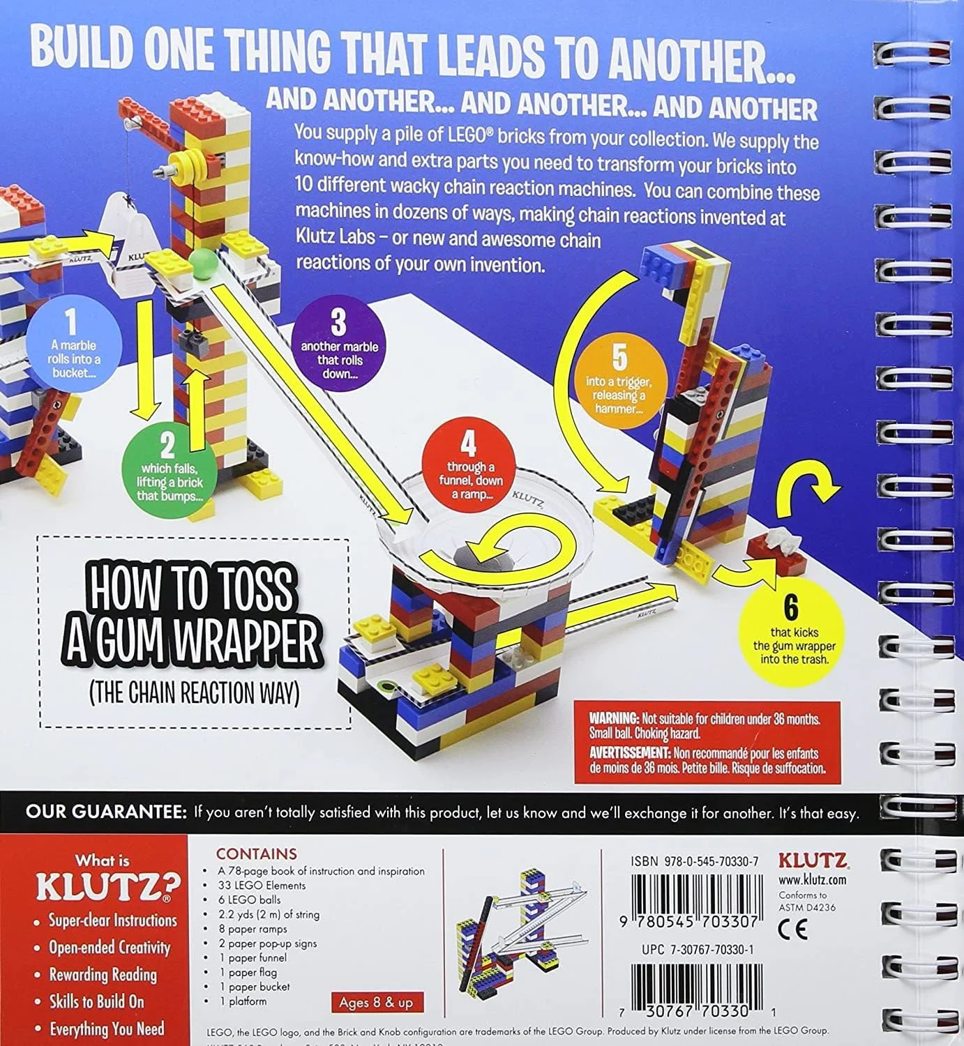 Lego Junior Engineer, build a chain reaction Klutz ISBN9787304099756 image 7