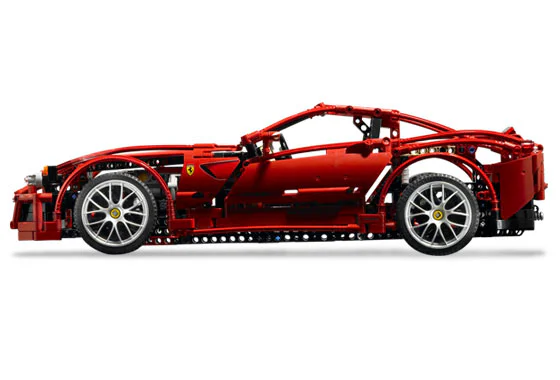 Ferrari 599 GTB Fiorano 1:10 乐高 LEGO 8145 image 3