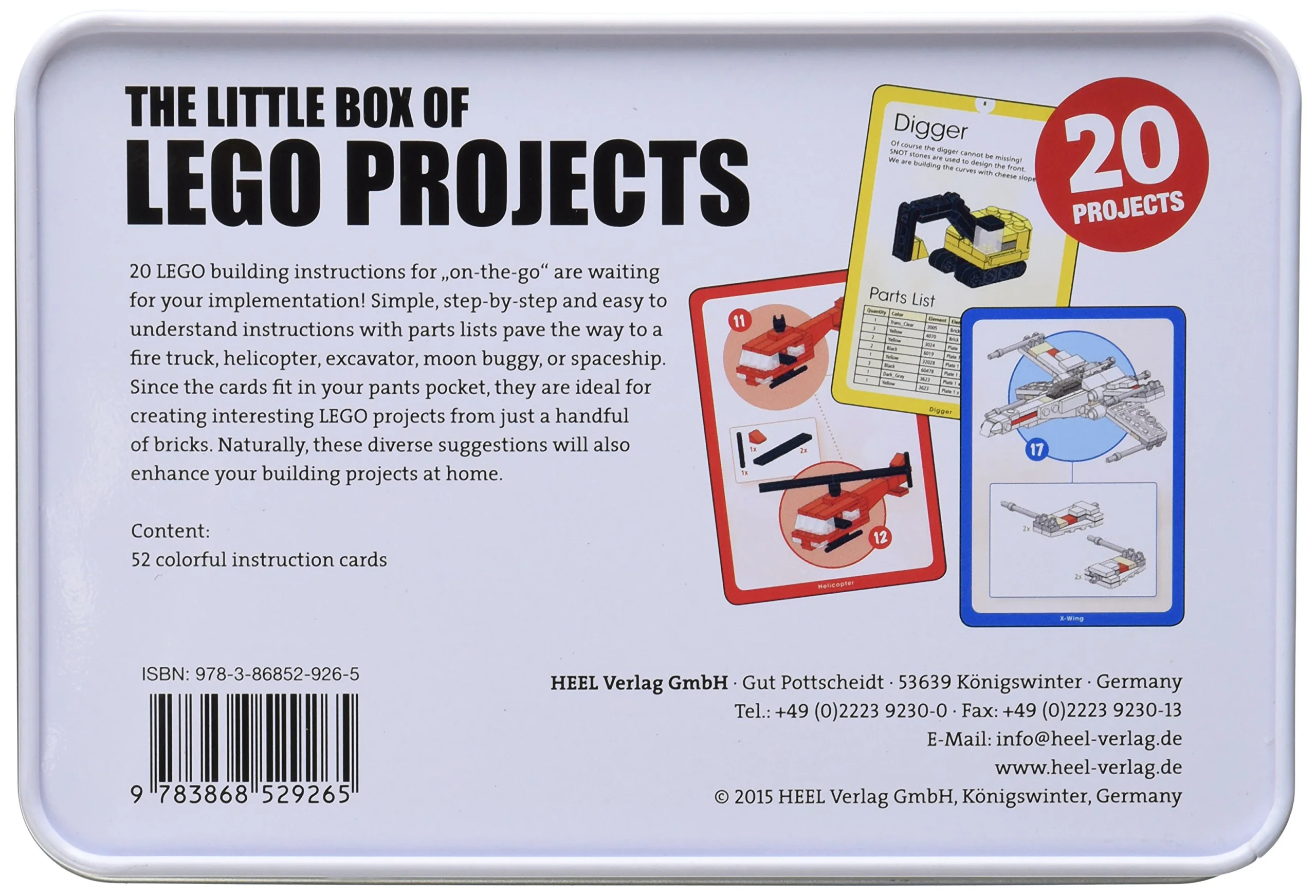 The Little Box of LEGO Projects Heel-Verlag ISBN9783868529265 image 2