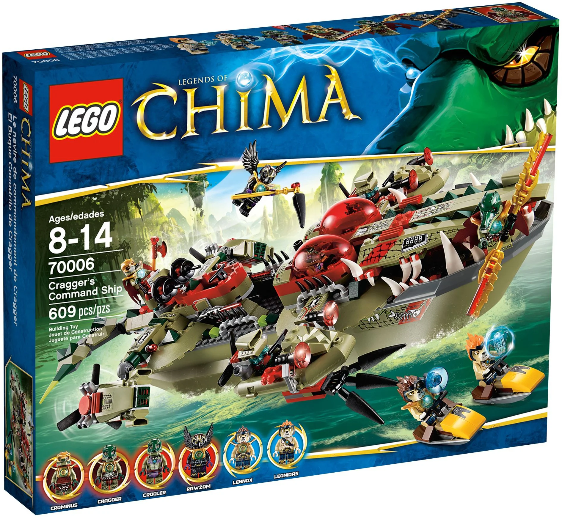 Martial Arts Legend: Crocodile King Commanding Fleet 10061 image 1