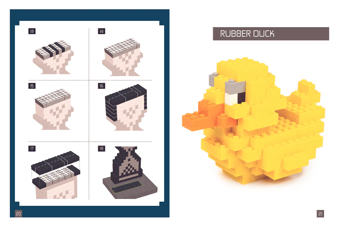 Lego's basic granules are built: simple and practical, 21 examples of the fun 爱上乐高 ISBN9787115449627 image 29