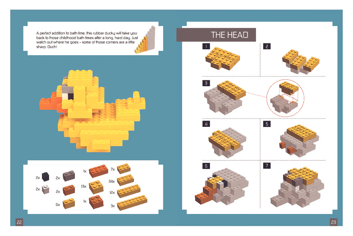 Lego's basic granules are built: simple and practical, 21 examples of the fun 爱上乐高 ISBN9787115449627 image 36