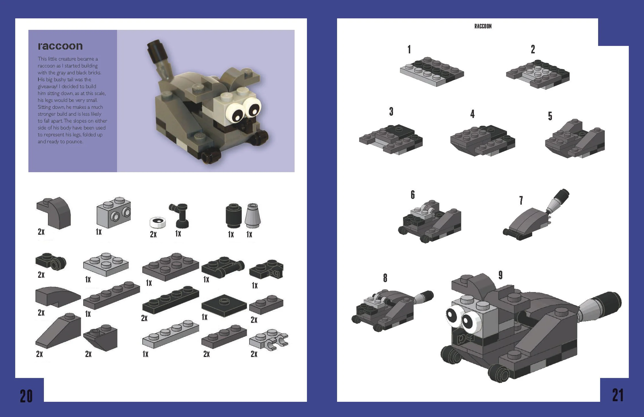 Brick Animals: 40 Clever & Creative Ideas to Make from LEGO (US Education) Barron's Educational ISBN9781438008806 image 5