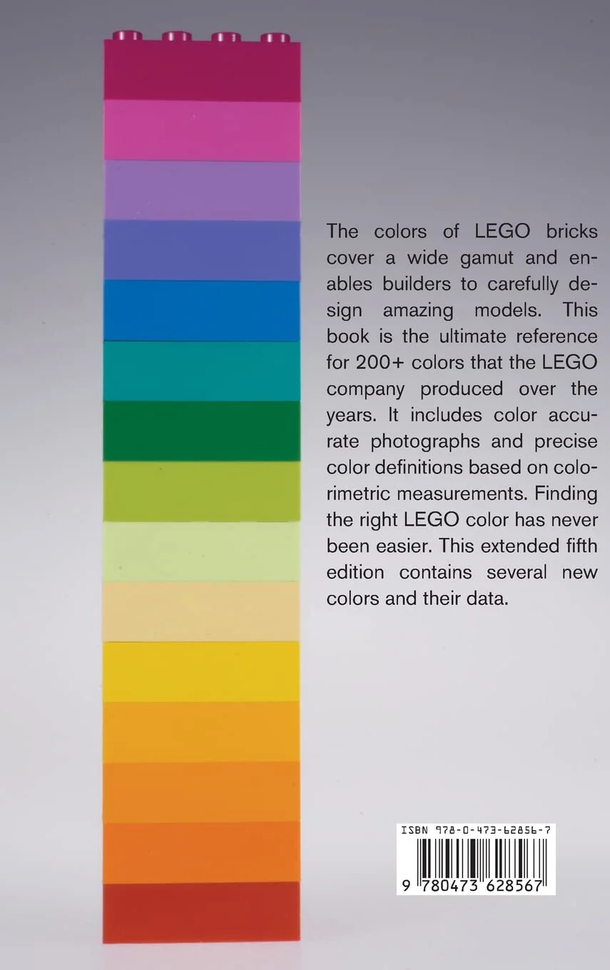 The Unofficial LEGO Colour Guide CreateSpace ISBN9780473628567 image 2