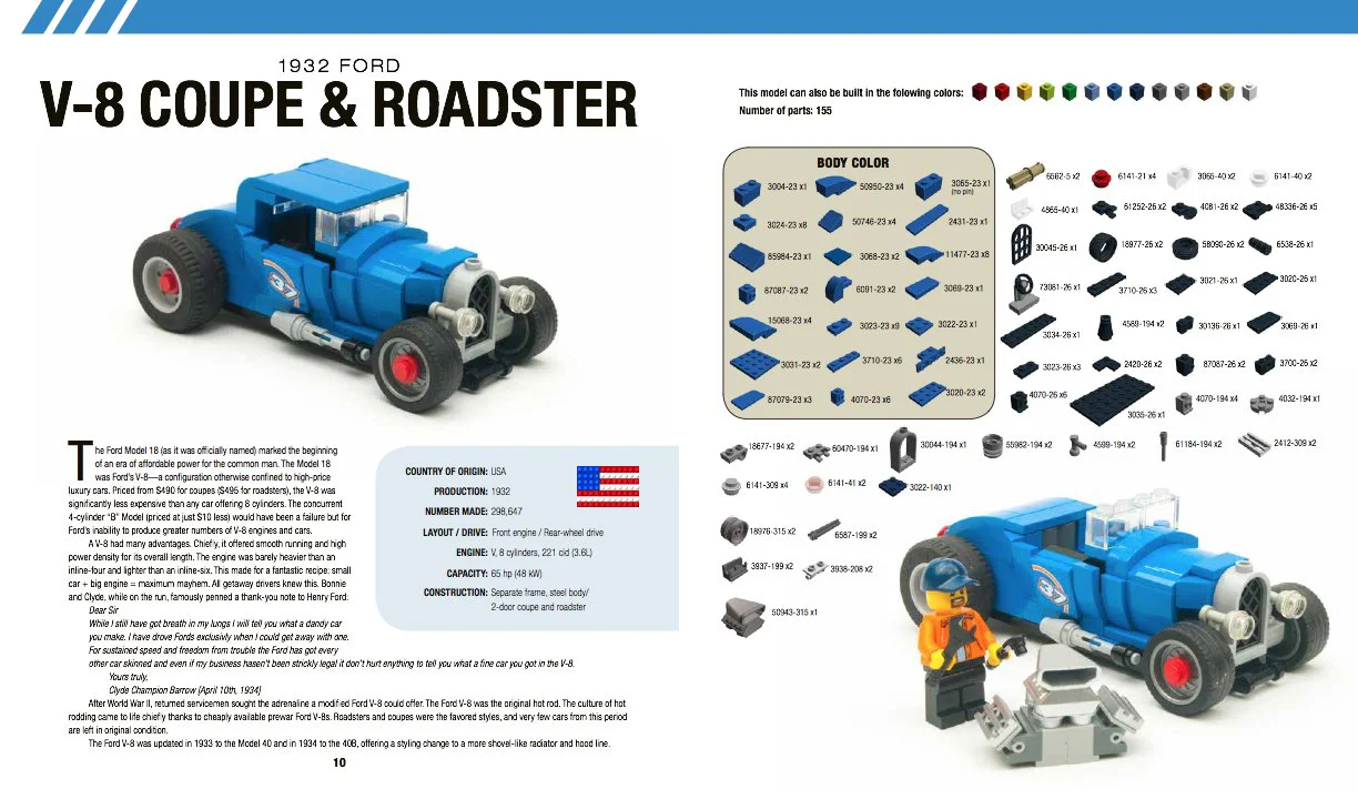 Lego's fine design and set-up guide: classic vehicles 爱上乐高 ISBN9787115509833 image 7