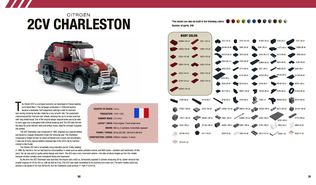 Lego's fine design and set-up guide: classic vehicles 爱上乐高 ISBN9787115509833 image 9