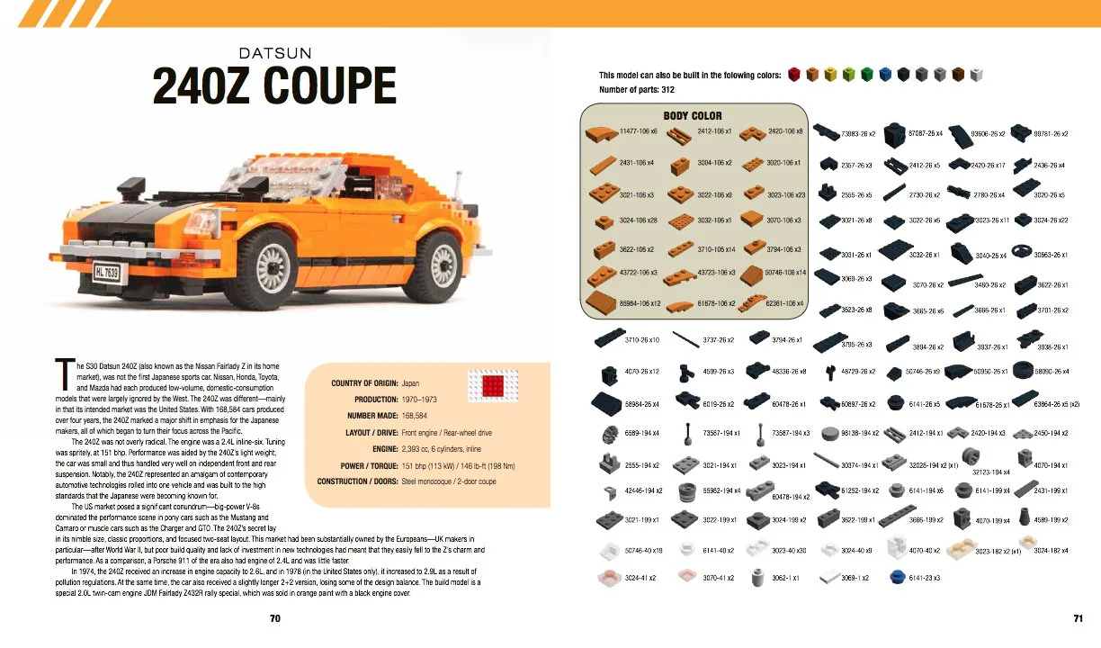 Lego's fine design and set-up guide: classic vehicles 爱上乐高 ISBN9787115509833 image 12