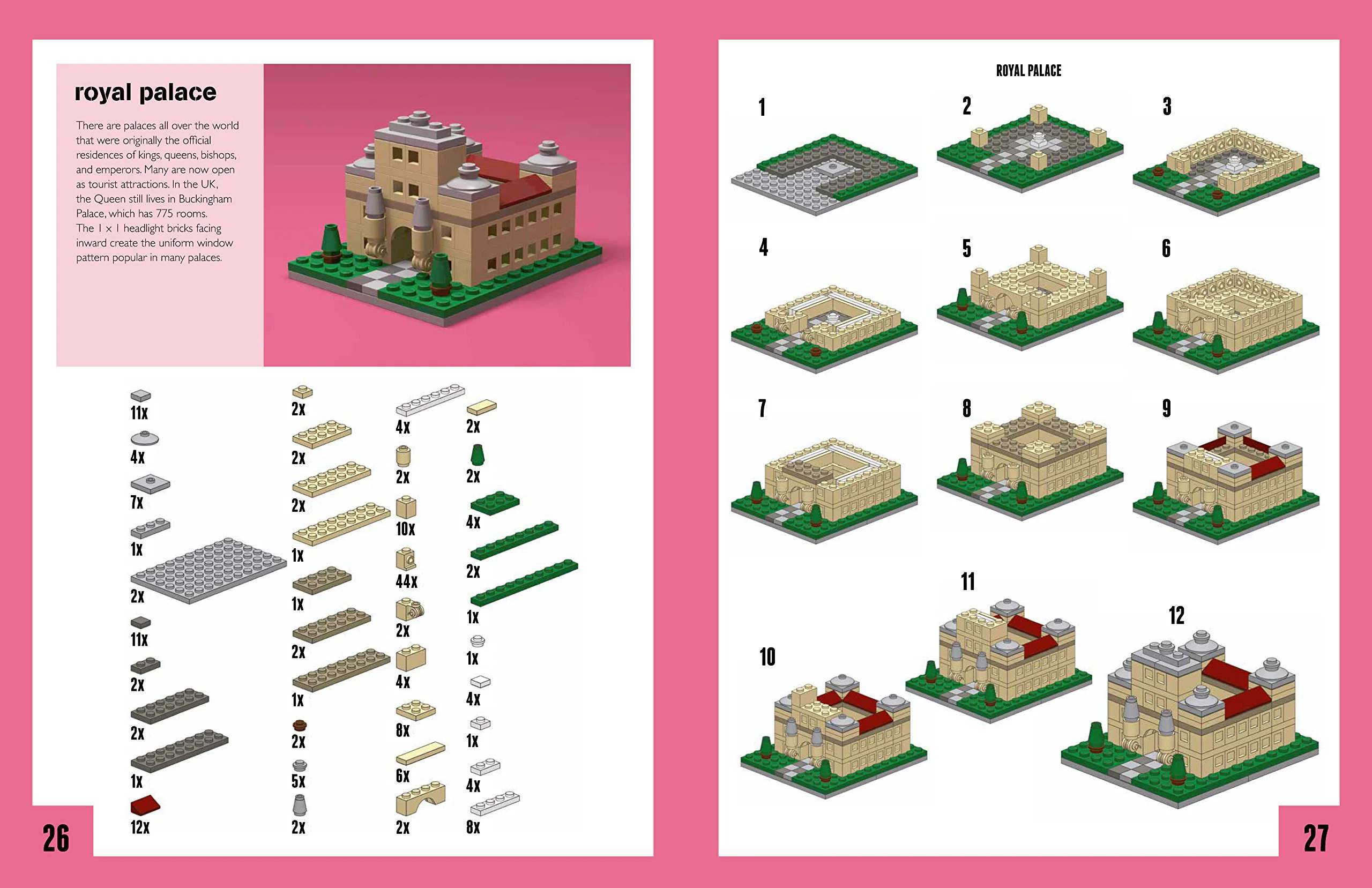 LEGO CLSIC CLASSIC SET-UP GUIDE: EXTRAORDINARY ARCHITECTURE Barron's Educational ISBN9781438010922 image 4