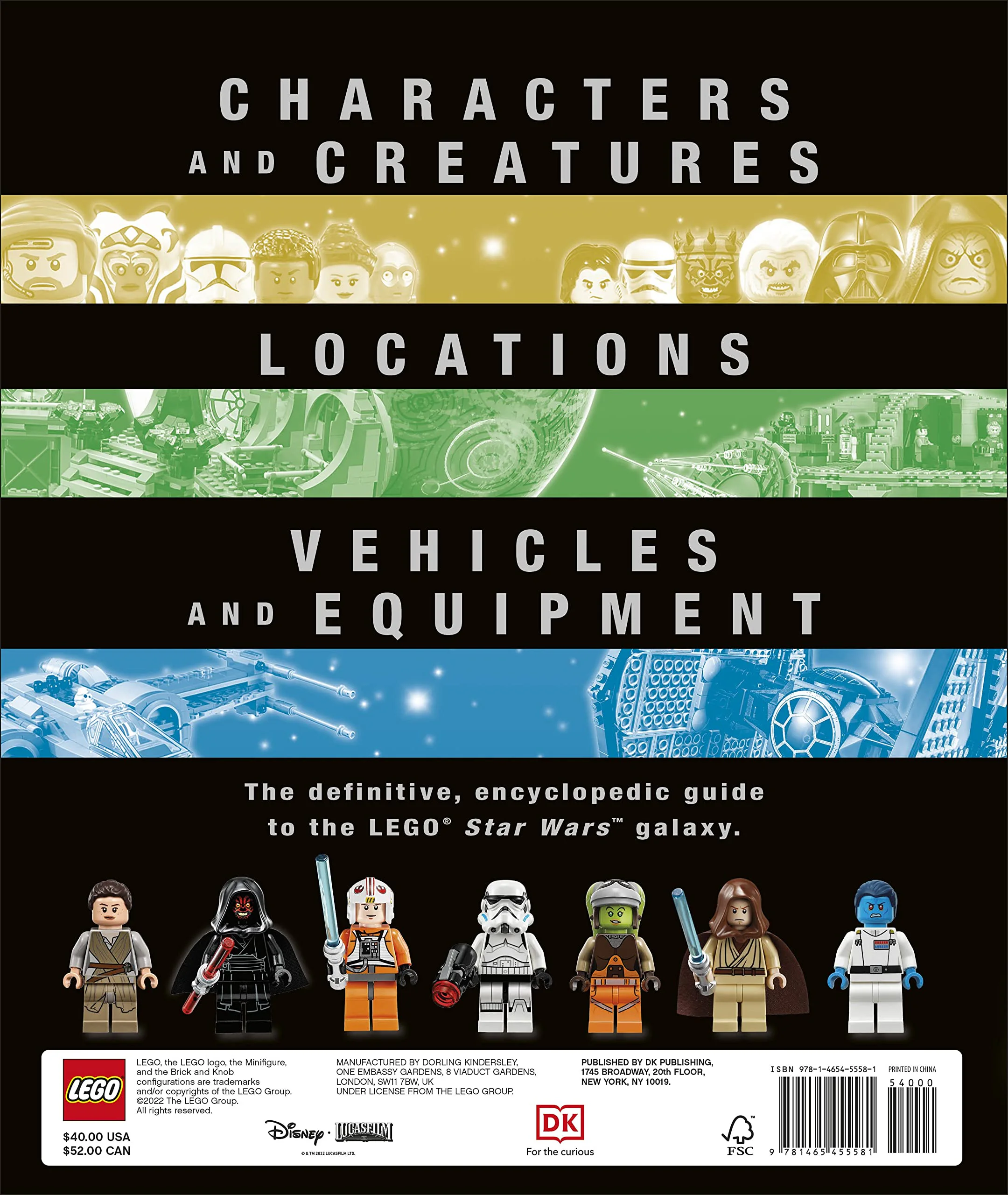Ultimate LEGO Star Wars: Characters Creatures Communities Technologies DK ISBN9781465455581 image 1
