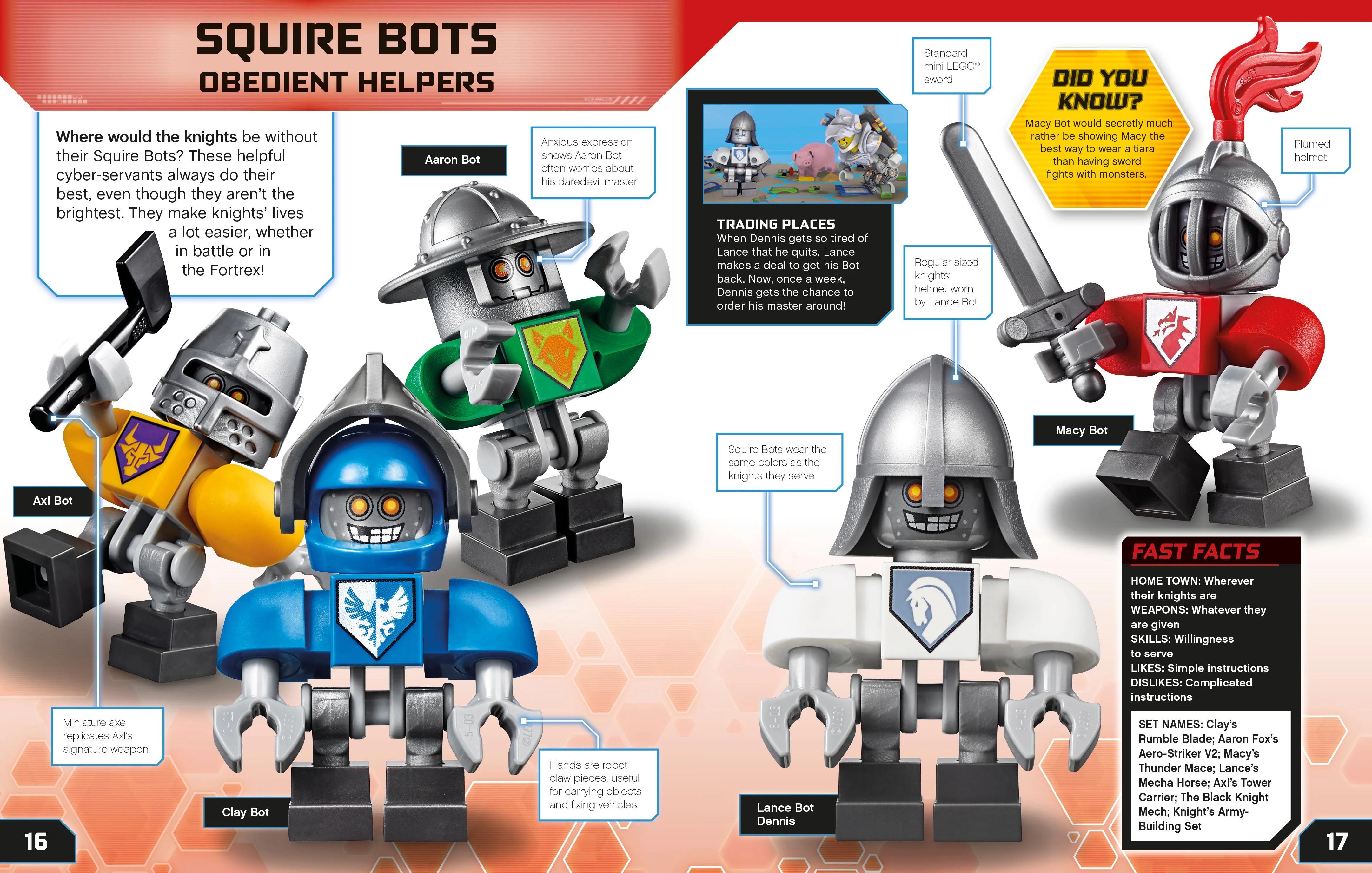 LEGO NEXO KNIGHTS: Character Encyclopedia DK ISBN9781465463258 image 1