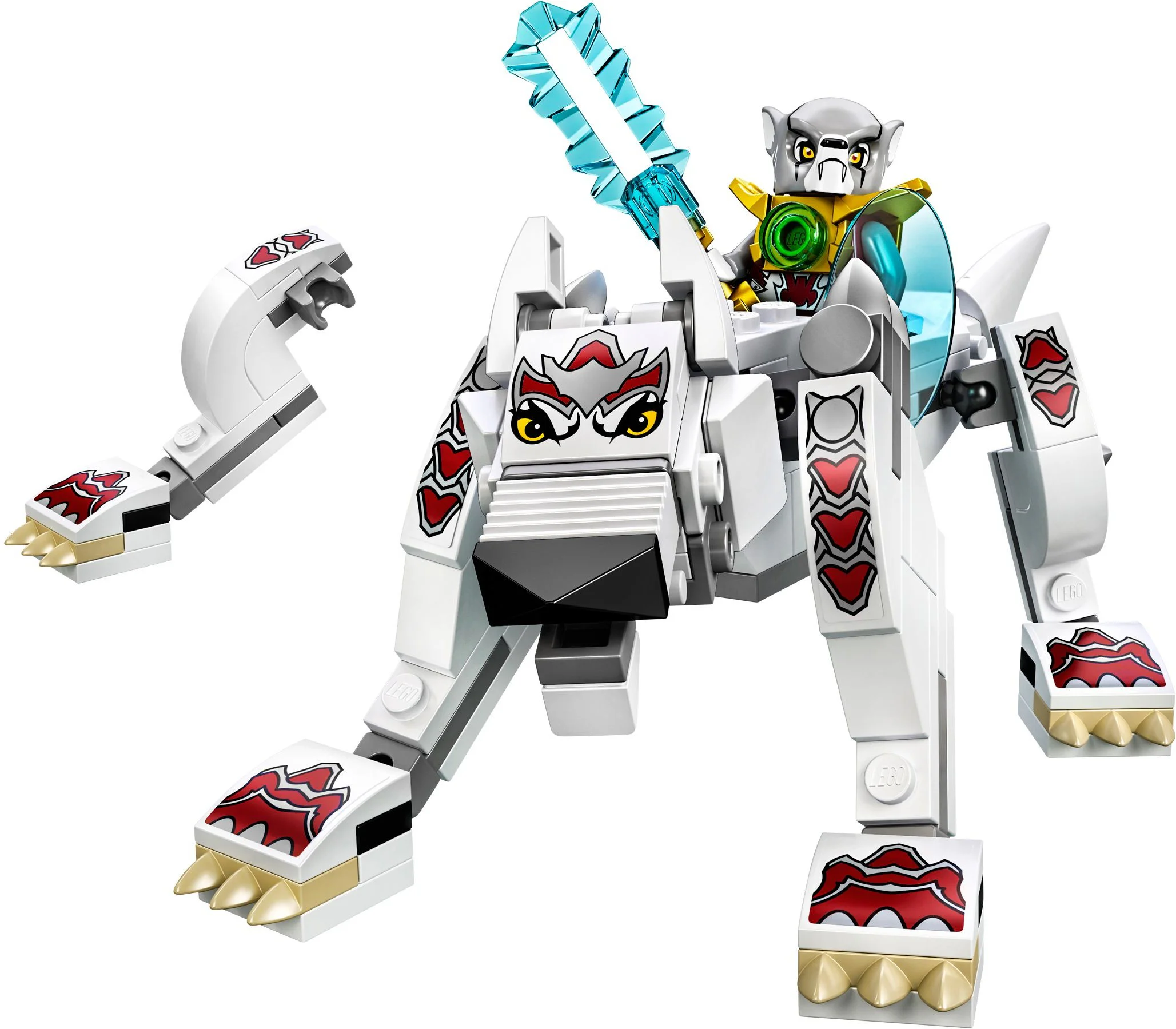 Martial Arts Legend: Blue Wolf Divine Beast 04005 image 2