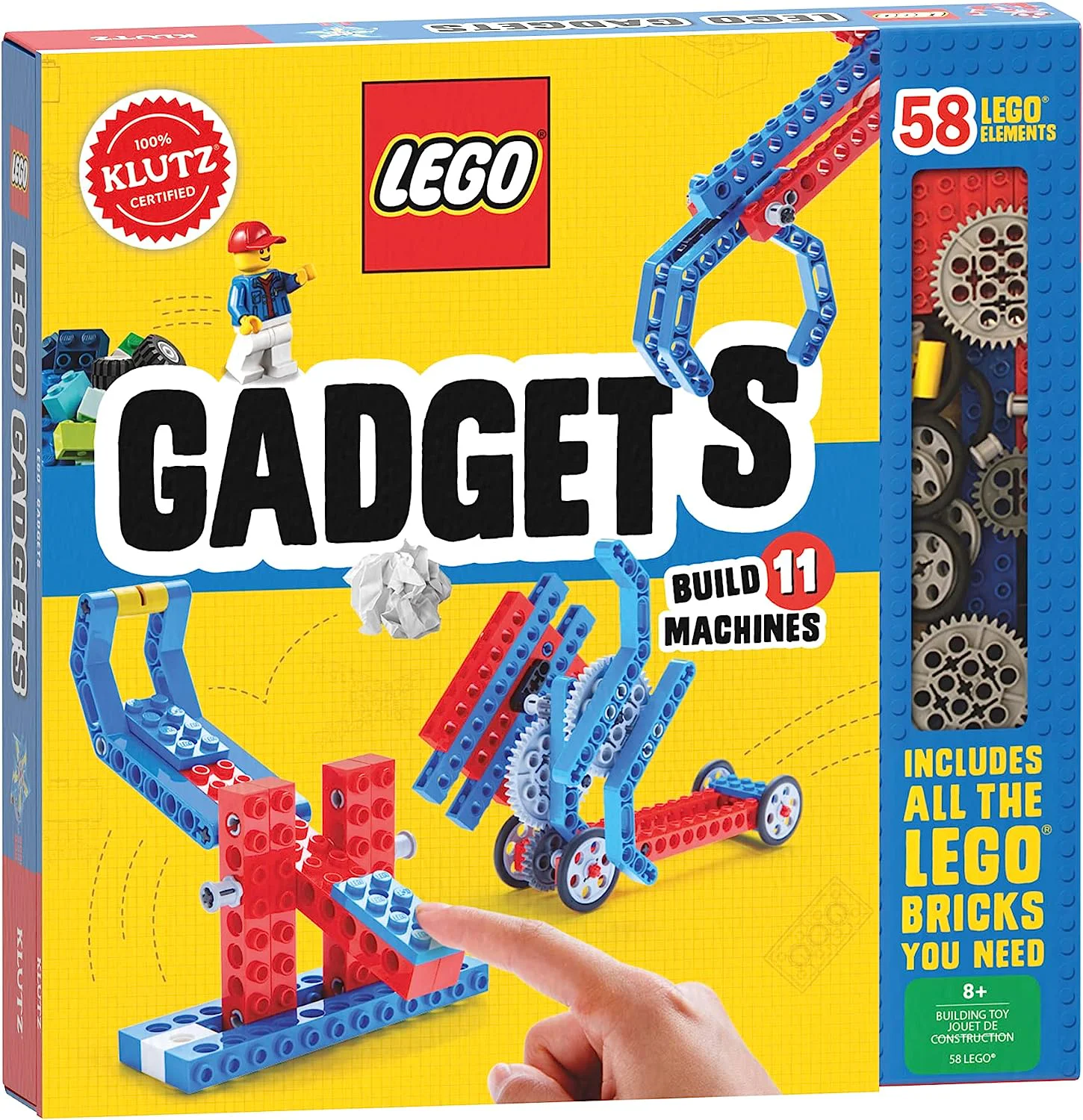 Lego Junior Engineer, build mechanical devices Klutz ISBN9787304099763