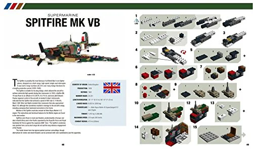 Lego's fine design and set-up guide: Legendary aircraft 爱上乐高 ISBN9787115509833-2 image 6