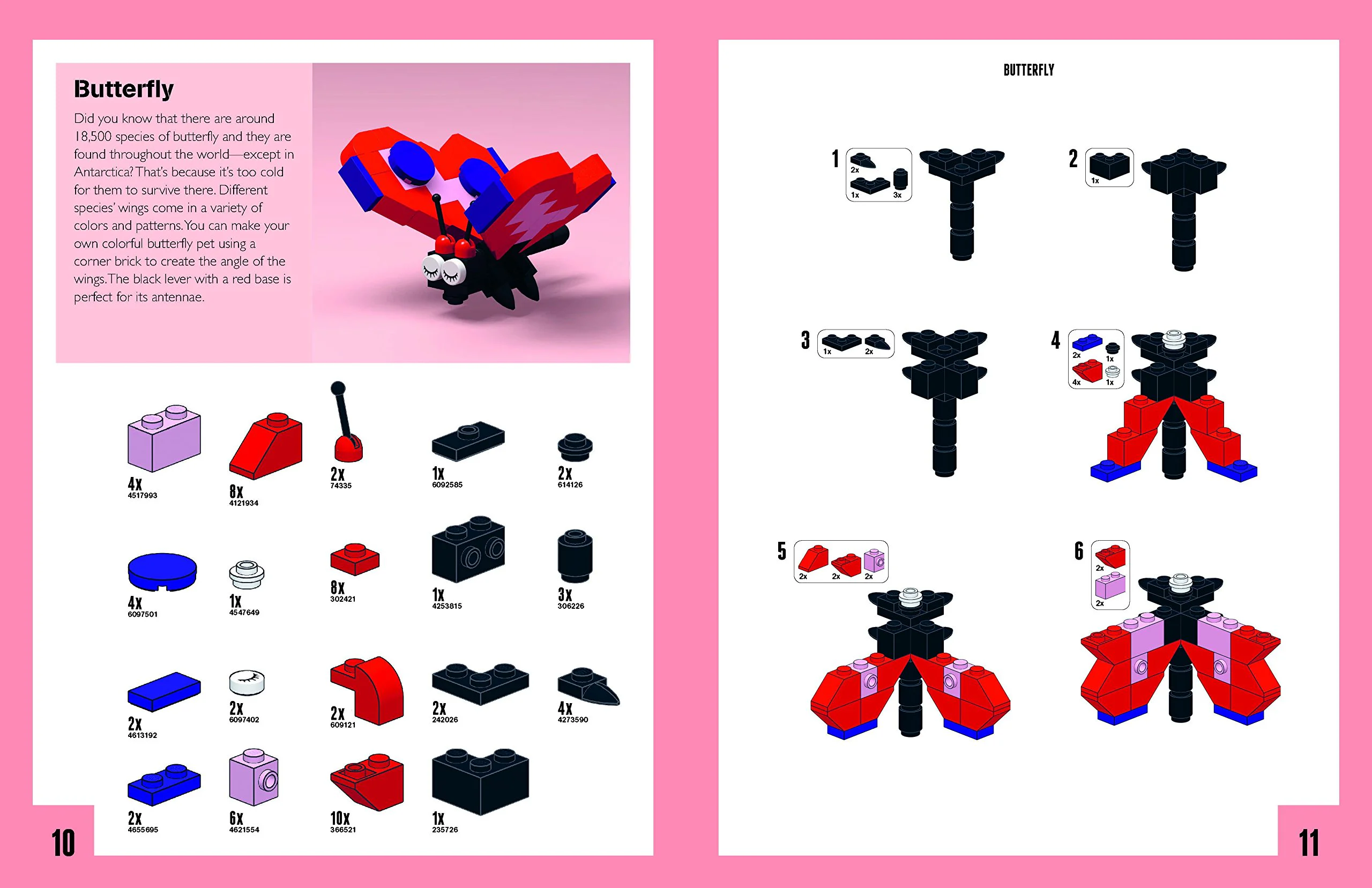 LEGO CLSIC CLASSIC SET-UP GUIDE: CUTE LITTLE PETS Barron's Educational ISBN9781438011967 image 4