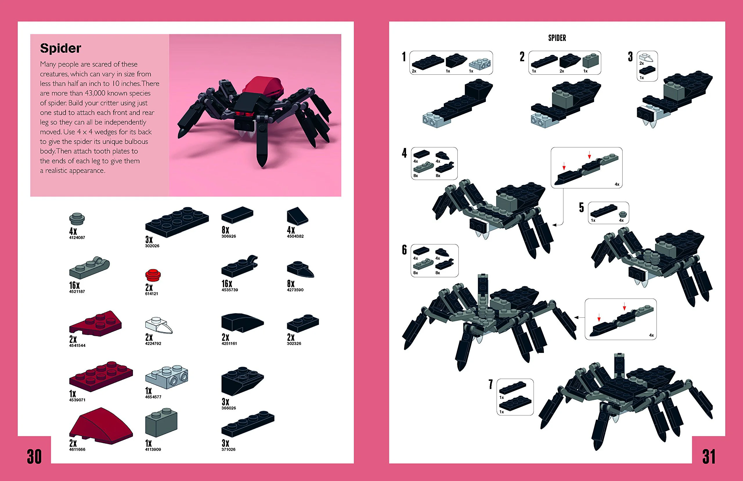 LEGO CLSIC CLASSIC SET-UP GUIDE: CUTE LITTLE PETS Barron's Educational ISBN9781438011967 image 7